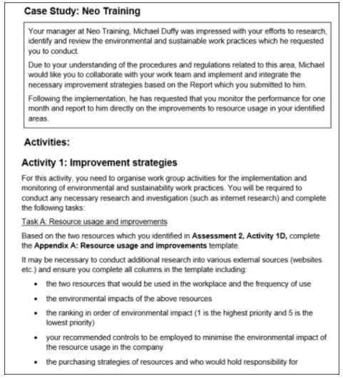 BSB40515 assessment sample