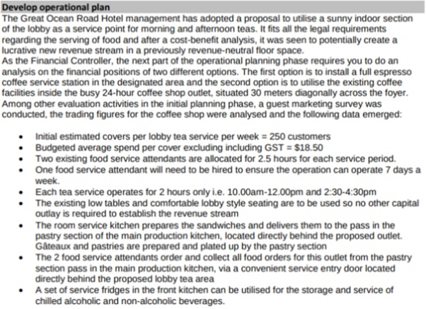 BSBMGT517 Manage Operational Plans Assessment Answers