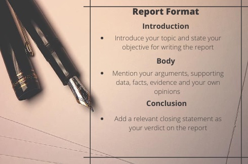 report format