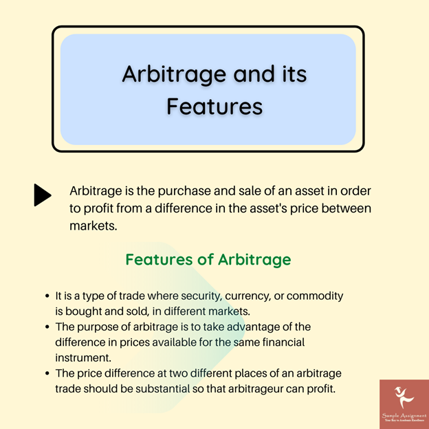 arbitrage features