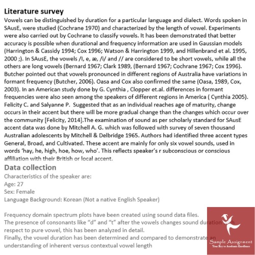 audiology studies assignment sample online