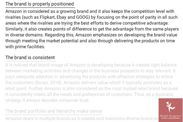 brand management assignment sample online