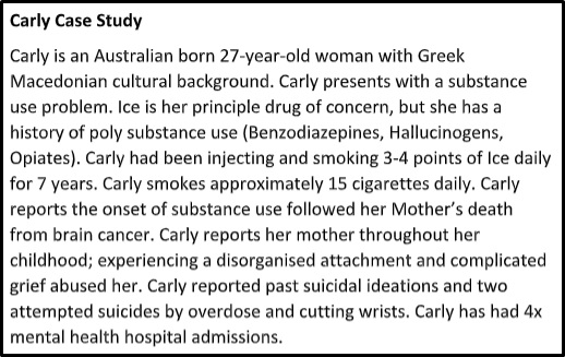 carly case study help