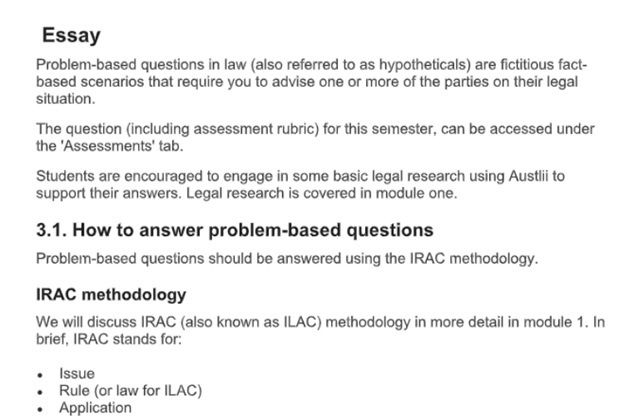 contract law homework