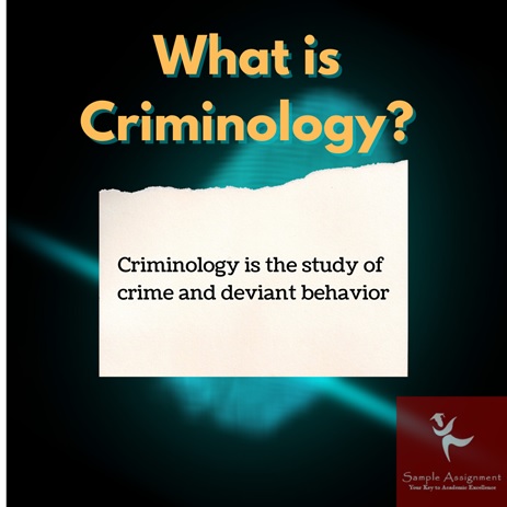 criminology research paper homework help