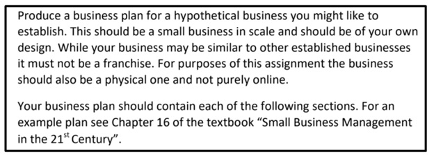 entrepreneurship and small business development homework help