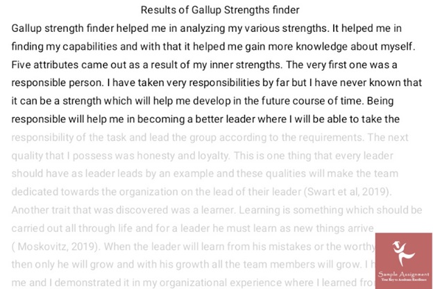 help with leadership assignment