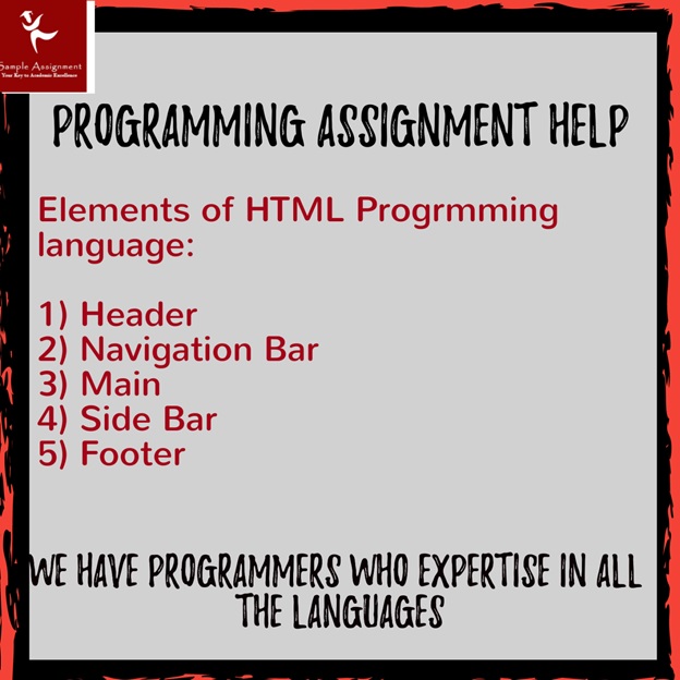 html programming elements