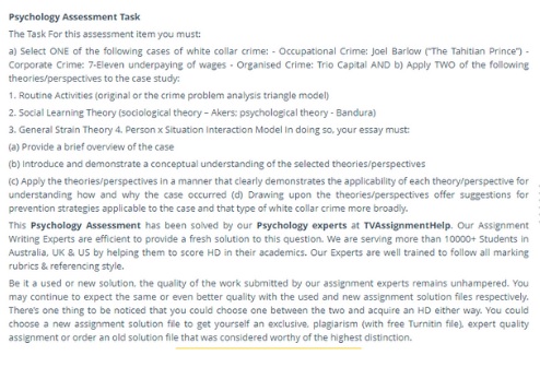 psychology-assessment help