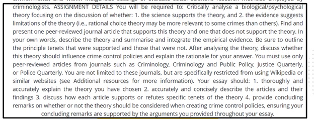 rational choice theory homework