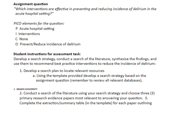 synthesis paper question sample