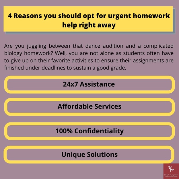 urgent homework help Canada