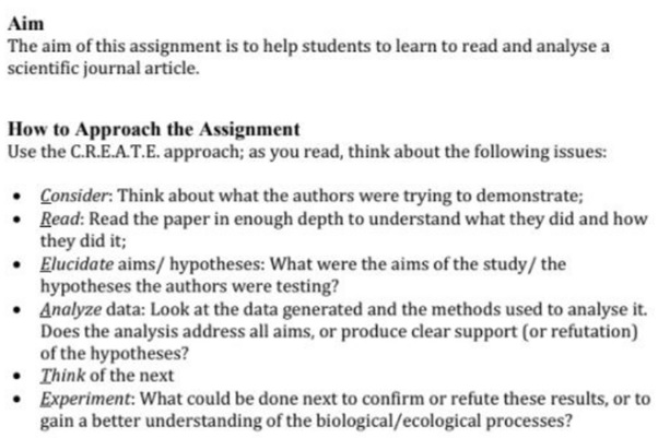 biology dissertation question