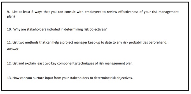 business management question