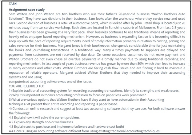 case study homework question uk