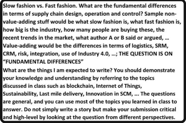 fashion essay Sample