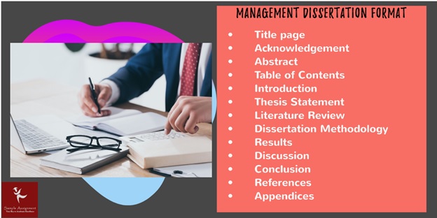 management dissertation format