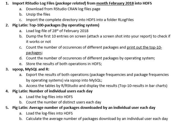 apache spark assignment