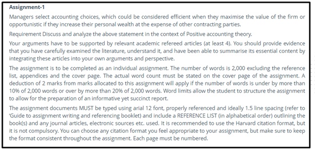 bachelor of accounting assignment help