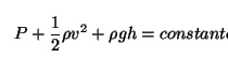 bernoullis equation