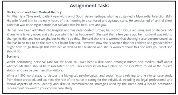 clinical supervision assignment question