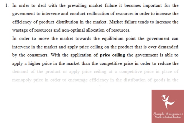 Consumer Surplus Assignment Solution