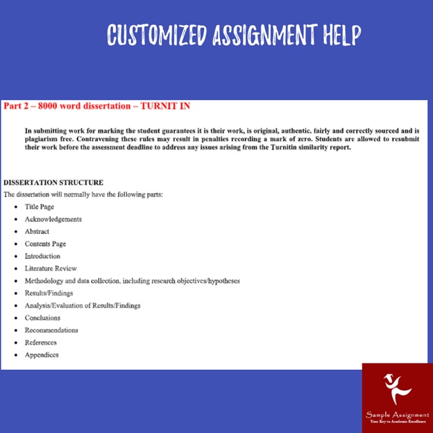 customized assignment help