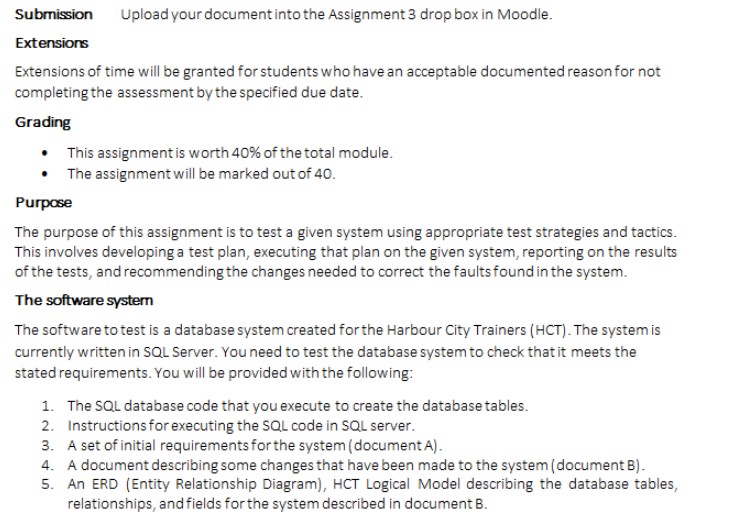 database development assignment help