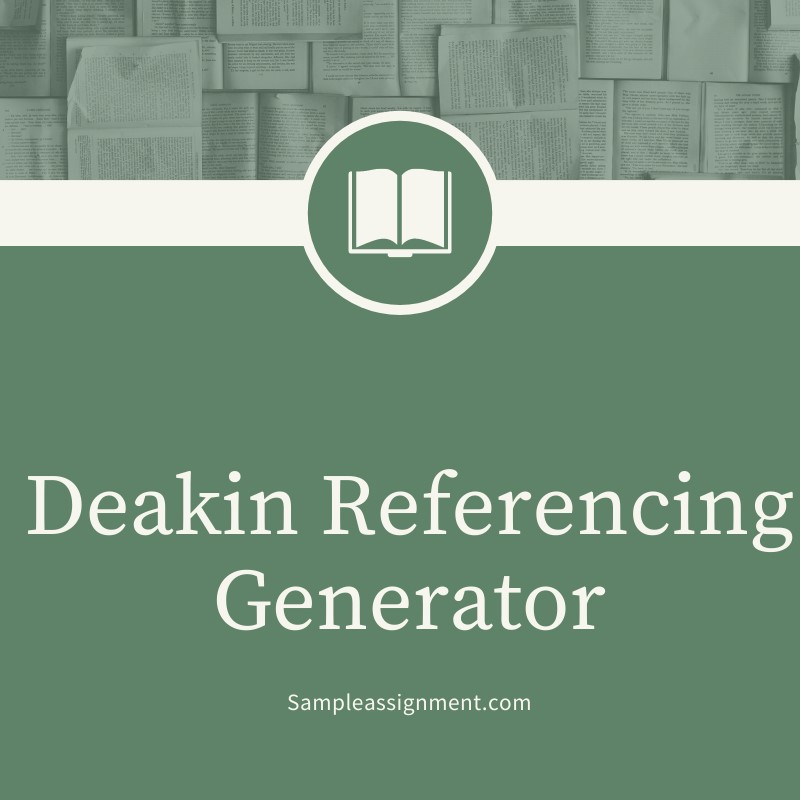 Deakin-referencing-generator