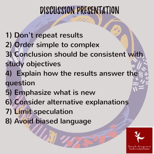 discussion presentation