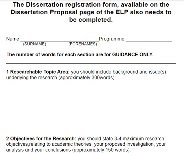 dissertation assistance question