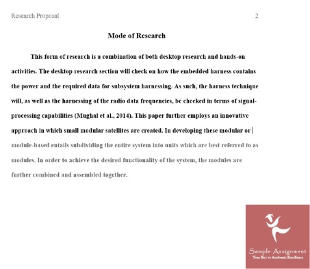 dissertation proposal assignment sample