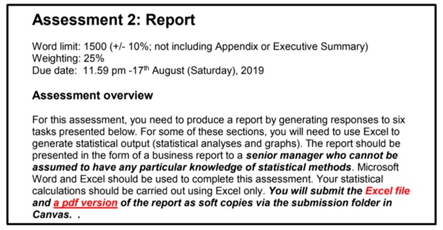 dissertation statistics report