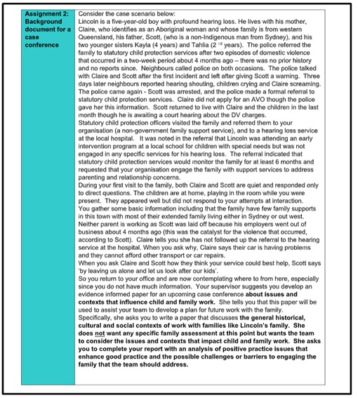 domestic violence assignment question sample