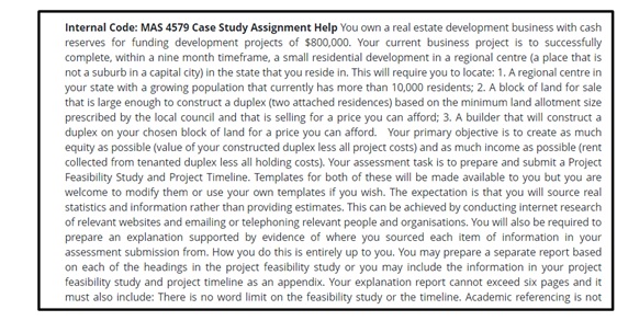 environment business pressure assignment task