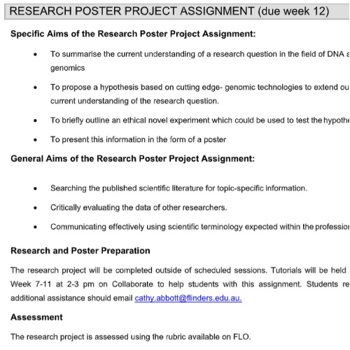 genomics assignment