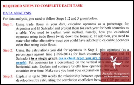 international trade assignment task