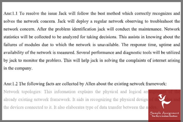 internet technologies assignment sample