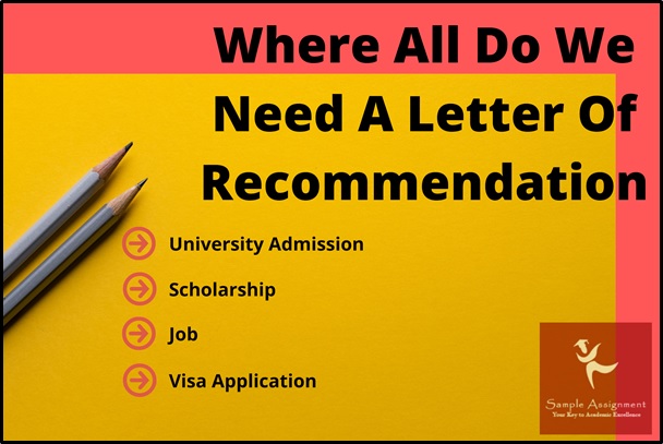 letter of recommendation writing services