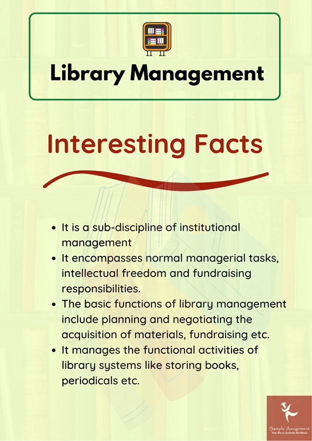 library management assignment help