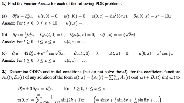 linear algebra assignment