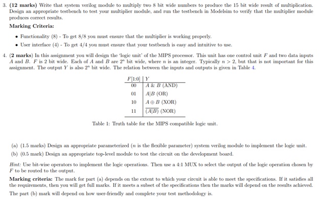 logic assessment answer