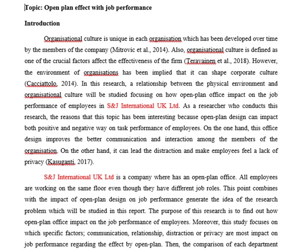 management dissertation sample