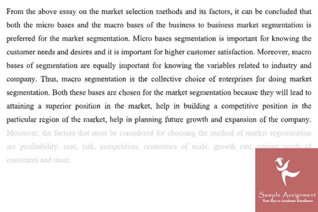 market segmentation