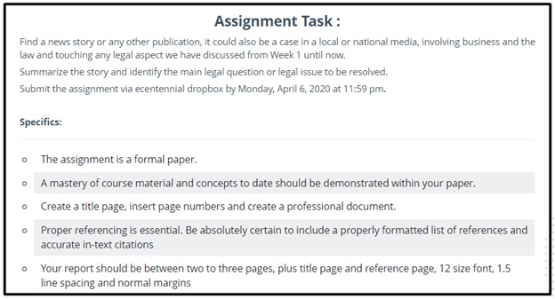 media assignment Question