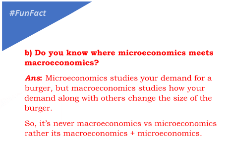 Macroeconomics vs Microeconomics