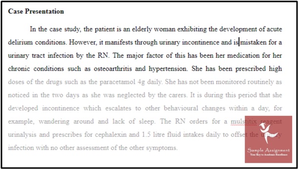 nursing therapeutics assignment help online