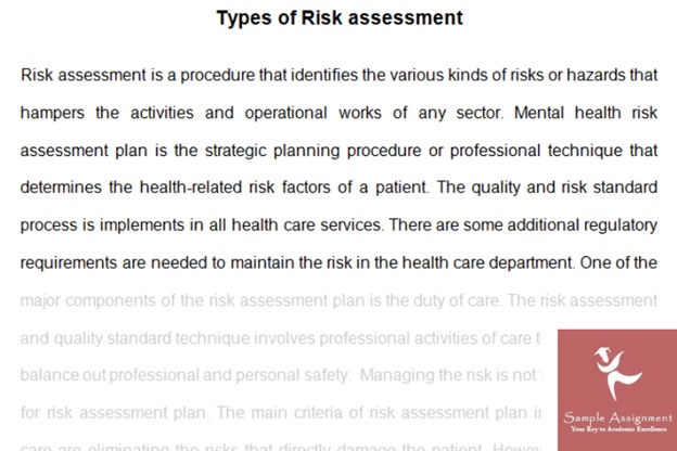 psychiatry assignment sample online