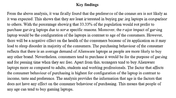 psychology assignment task sample