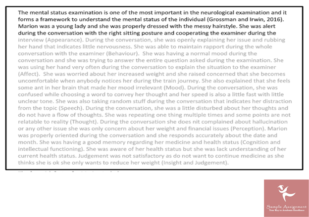 psychopharmacology assignment solution